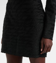 Balmain Lettre D'Amour jacquard minidress