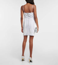 Balmain Metallic minidress