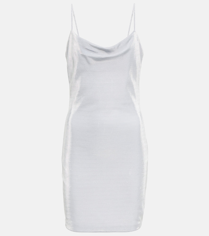 Balmain Metallic minidress. Balmain 金属色迷你连衣裙
