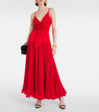 Balmain Pleated  maxi skirt