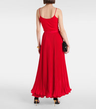Balmain Pleated  maxi skirt