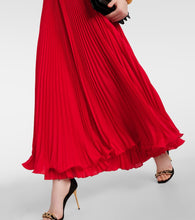 Balmain Pleated  maxi skirt