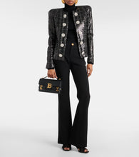 Balmain Sequined tweed jacket