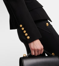 Balmain Single-breasted cr√É¬™pe blazer