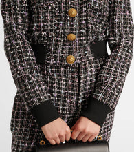 Balmain Tweed bomber jacket