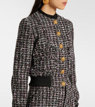 Balmain Tweed bomber jacket