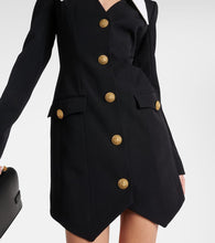 Balmain Virgin wool minidress