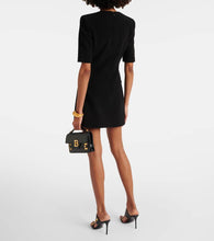 Balmain crêpe minidress