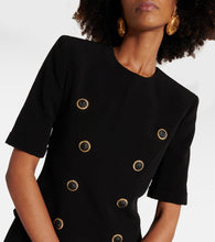 Balmain crêpe minidress