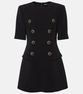 Balmain crêpe minidress