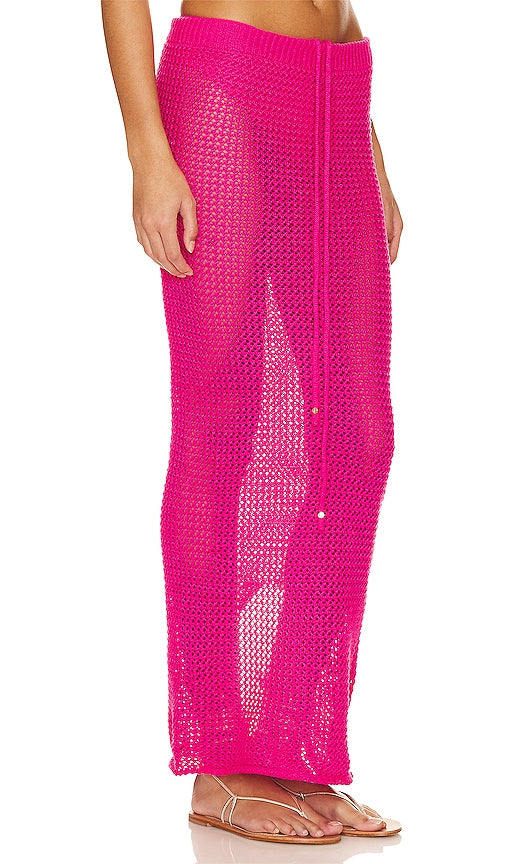 Bananhot Aria Skirt in Fuchsia