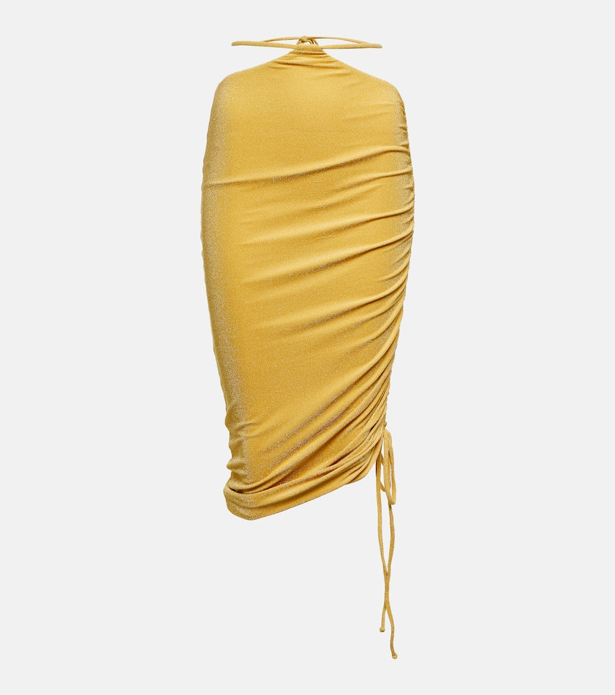 Bananhot Ariel ruched midi skirt - Bananhot Ariel 褶饰中长半身裙