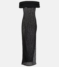 Bananhot Ava off-shoulder maxi dress