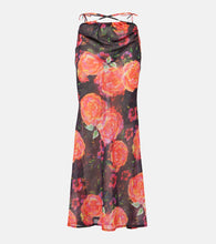 Bananhot Floral chiffon beach cover-up - Bananhot 花卉雪纺沙滩罩衫