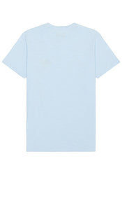 Banks Journal Script Tee in Baby Blue