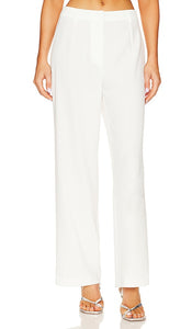 Bardot Callista Pant in Ivory - Pantalon Bardot Callista en ivoire - Bardot Callista 象牙色长裤 - Bardot Callista Hose in Elfenbein - Bardot 칼리스타 팬츠 - Pantaloni Bardot Callista in avorio