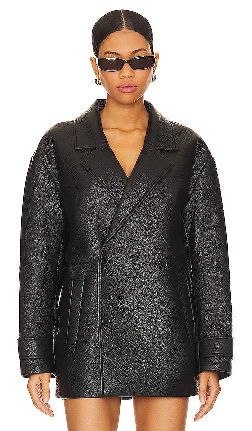 Bardot Cameron Coat in Black