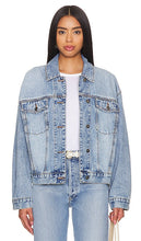 Bardot Relaxed Denim Jacket in Blue