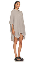 Barefoot Dreams California Cozy Poncho in Grey