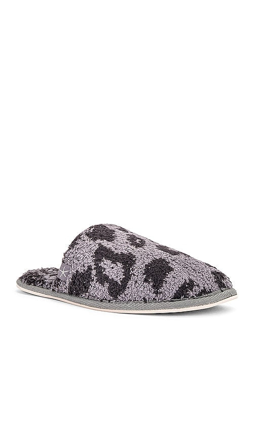 Barefoot Dreams CozyChic Barefoot In The Wild Slipper in Grey