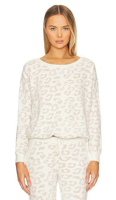 Barefoot Dreams CozyChic Ultra Lite Slouchy Pullover in Ivory - Barefoot Dreams CozyChic Ultra Lite Pull ample en ivoire - Barefoot Dreams CozyChic Ultra Lite 象牙色休闲套头衫 - Barefoot Dreams CozyChic Ultra Lite Slouchy Pullover in Elfenbein - Barefoot Dreams CozyChic Ultra Lite 슬러치 풀오버 아이보리 색상 - Sogni a piedi nudi CozyChic Ultra Lite Slouchy Pullover in avorio