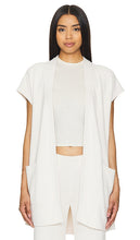 Barefoot Dreams CozyChic Ultra Lite Waist Tie Vest in Neutral