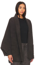 Barefoot Dreams Cozychic Blanket Wrap in Charcoal