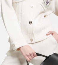 Barrie Embellished cashmere blend jacket