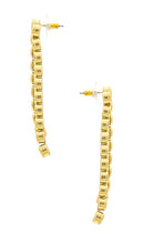 BaubleBar Ava Earrings in Metallic Gold