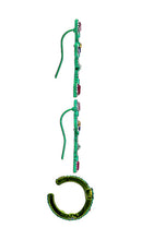 BaubleBar Bright Lights Ear Cuff And Crawler Set in Green