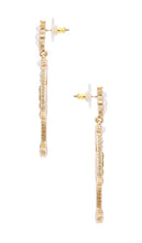 BaubleBar Champagne Earrings in Blush