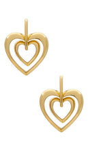 BaubleBar Chrissy Earrings in Metallic Gold