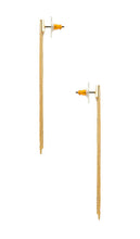 BaubleBar Fiona Earrings in Metallic Gold