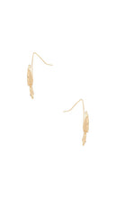 BaubleBar Flutter Away Earrings in Metallic Gold