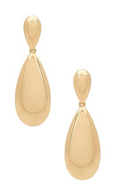 BaubleBar Frances Earrings in Metallic Gold