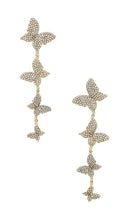 BaubleBar Free as Can Be Earrings in Metallic Gold