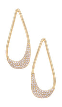 BaubleBar Ginger Earrings in Metallic Gold