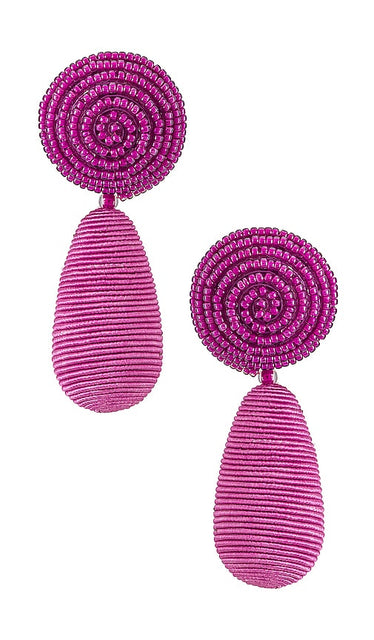 BaubleBar Jayna Earrings in Fuchsia
