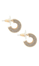 BaubleBar Kaitlyn Earrings in Metallic Gold