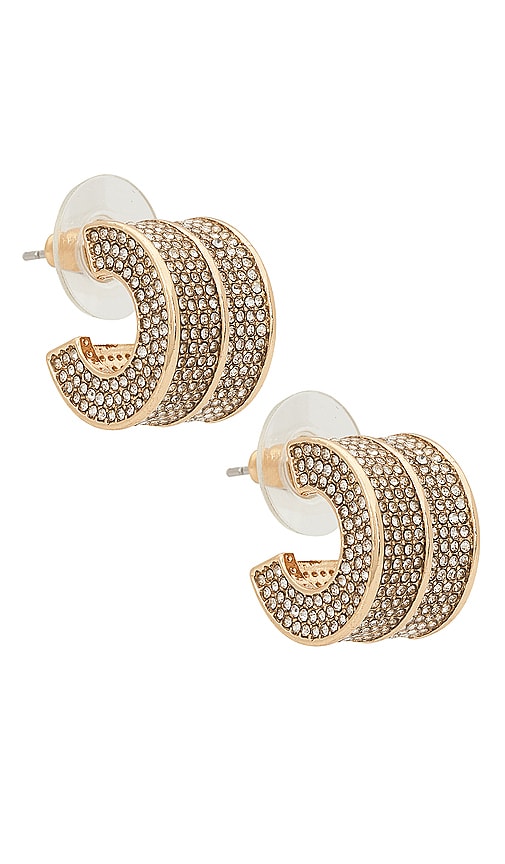 BaubleBar Kaitlyn Earrings in Metallic Gold