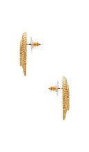 BaubleBar Liza Earrings in Metallic Gold