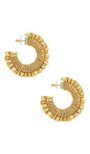 BaubleBar Mary Earrings in Metallic Gold