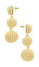 BaubleBar Skylar Earrings in Cream
