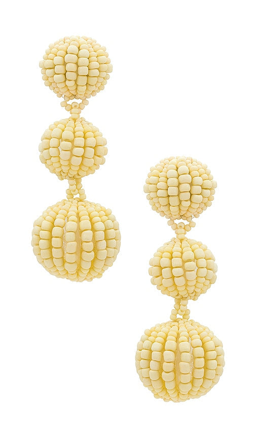 BaubleBar Skylar Earrings in Cream