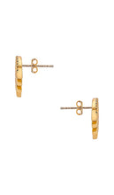 BaubleBar Tali 18k Gold Vermeil Stud Earrings in Metallic Gold