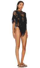 Beach Bunny Haute Summer Poncho in Black