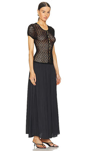 【関税込み】BEC + BRIDGE ブラック Ren Split マキシドレス Black Ren Split Maxi Dress by BEC + BRIDGE on Sale