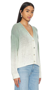 Bella Dahl Cropped Cardigan in Sage