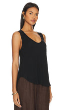 Bella Dahl Scoop Neck Tank in Black