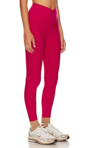 Beyond Yoga At Your Leisure Legging in Fuchsia